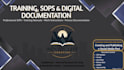 create sops, process documents and training manuals