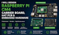 design raspberry pi cm4 carrier board, hat pcb and embedded hardware