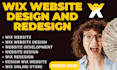 build a responsive wix website design redesign wix website