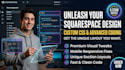 design squarespace website, redesign squarespace website