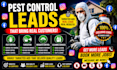 generate effective pest control leads fumigation leads via ads cleaning website
