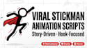 write a viral custom stickman animation youtube script