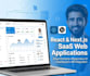 build react js saas web application for your startup