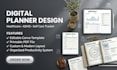 create healthcare planner adhd planner digital planner and self care tracking
