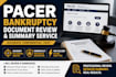 review, summarize, and extract data from pacer bankruptcy documents
