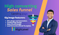 make gohighlevel landing page, ghl website design, email template
