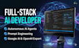 full stack ai coding prompt engineering and handle ai agents