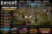 develop and optimize a custom knight online private server with full features