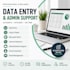 do professional data entry and administrative support