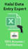 do halal product data entry and research with ingredient analysis