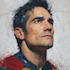 illustrate a superhero pop art portraits