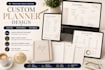 design custom digital, printable, editable budget and planner templates