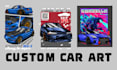 draw automotive tshirt design