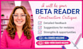 beta reader, romance beta reader, beta reader fantasy, sci fi horror beta reader