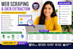 web scraping, data extraction, web mining, data collection