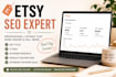optimize your etsy listing for etsy SEO and sales