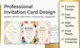 create custom invitation card designs