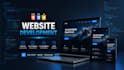 build responsive website development using html css and javascript