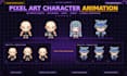 do pixel art character sprite sheet pixel art sprite animation pixel game asset