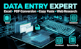 do accurate data entry