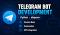 create a custom telegram bot using python aiogram