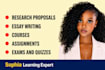facilitate sophia learning, studycom, straighterline, purdue global, tasks
