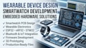 design wearable devices, smartwatches, and embedded hardware