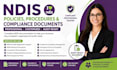 create ndis policies, procedures, provider registration and compliance documents
