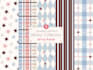 create a collection of seamless patterns