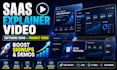 edit saas explainer video software demo saas product video for startup and tech