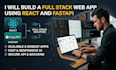 build a full stack web app with react and fastapi backend