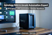 do synology nas automation, unraid setup, iptv, and vps