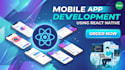 develop mobile application using react native for ios and android