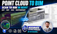 create revit bim model from point cloud, e57, rcp, rcs scan