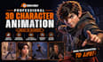 create professional 3d character animation in blender