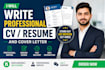 write professional CV resume an