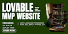 build websites and mvps using lovable and supabase with gsap