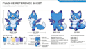 design plush reference sheet tech pack stuffed toy ready for production