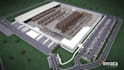 do 3d warehouse automation facility intralogistics robotics logistics animation