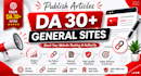 do general guest post backlinks, SEO on high da DR sites