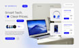 design custom saas website design, saas dashboard ui ux, web app interface