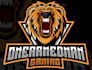 draw stunning bear mascot logo with unique style