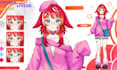 draw vtuber model live2d model vtuber rigging vroid anime vtuber commission