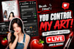 design professional youtube thumbnails for your videos