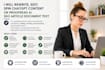 rewrite, edit, spin chatgpt content or proofread ai SEO article document text