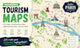 create tourism map, city sightseeing map, destination map, city map, vector map