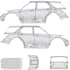 create custom 3d car uv templates