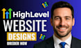 build gohighlevel website sales funnel landing page and ghl automation