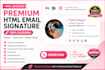 create an animated clickable HTML email signature
