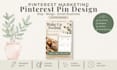 design professional pinterest pins for etsy and blogs